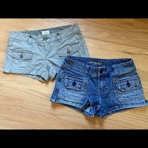 Vintage American eagle shorts bundle